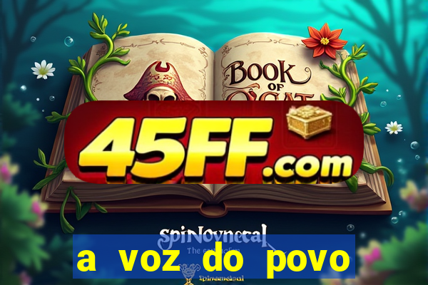 a voz do povo santa luzia
